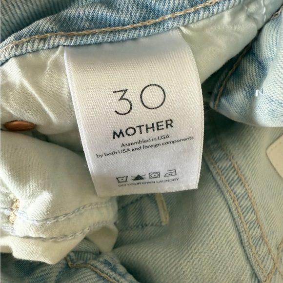 NWT MOTHER Superior High Waisted Hiker Hover in I Do Declare Size 30 - Picture 10 of 10